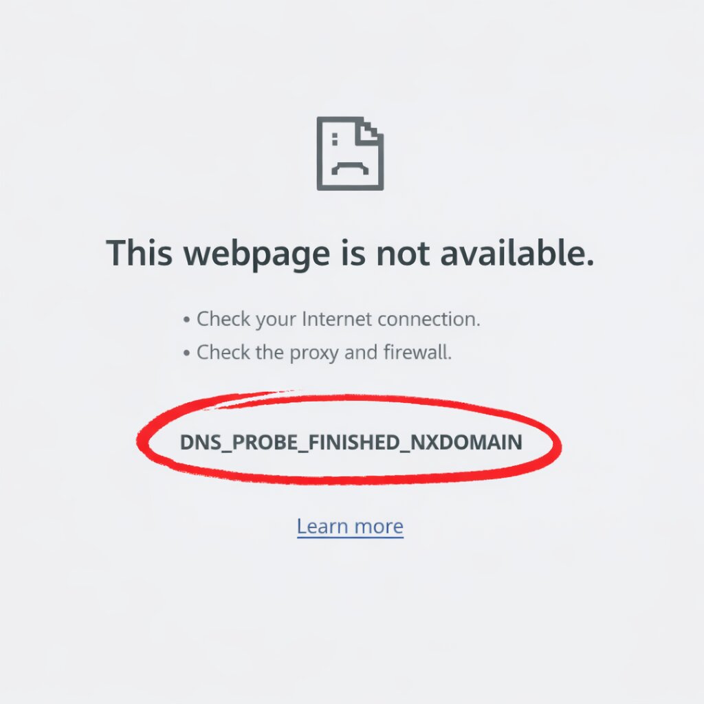 How to Fix the DNS PROBE FINISHED NXDOMAIN Error How to Fix the DNS PROBE FINISHED NXDOMAIN Error