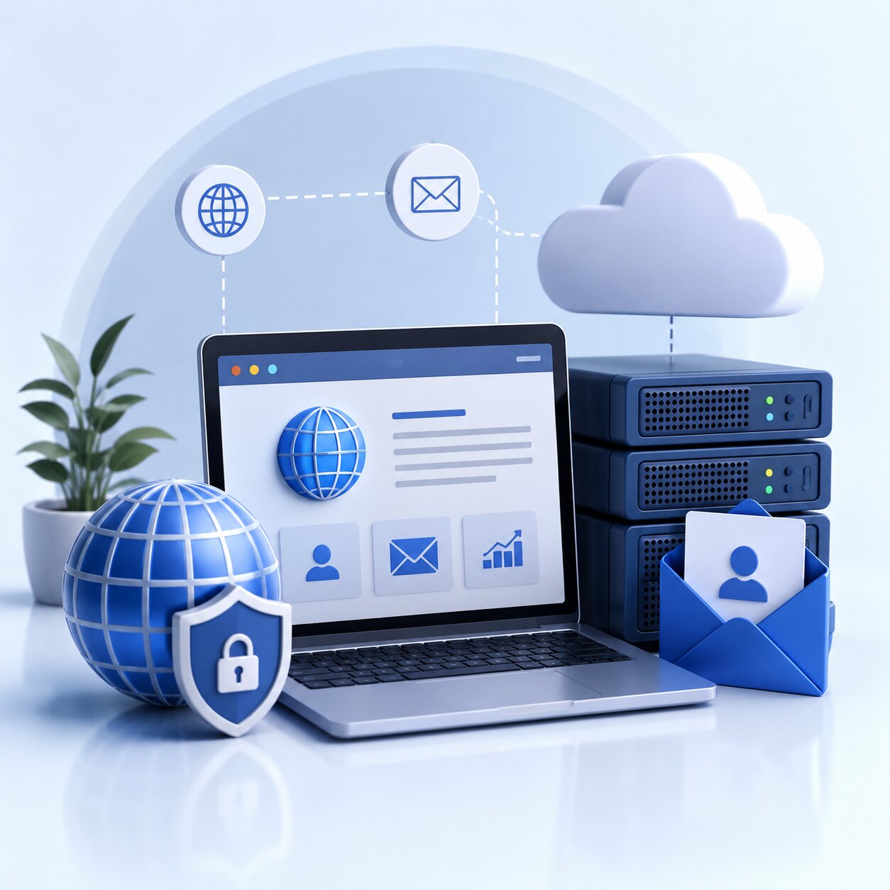 best domain and email hosting for small business