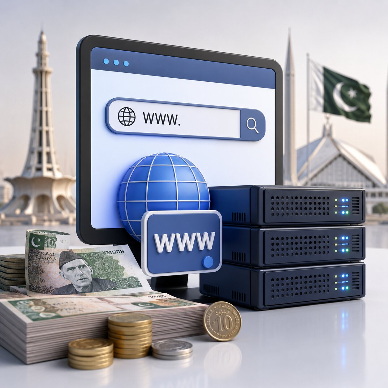 domain and hosting price in pakistan